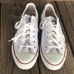 Classic White Low Top Converse